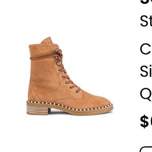 Stuart Weitzman Tan Sondra Bootie